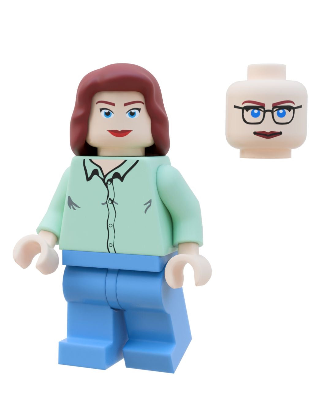 Unmasked Lady Vigilante