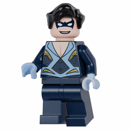 Disco Blue Wing